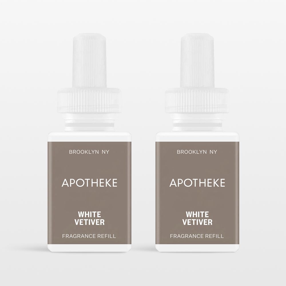 Apotheke White Vetiver Pura Refill, Set of 2
