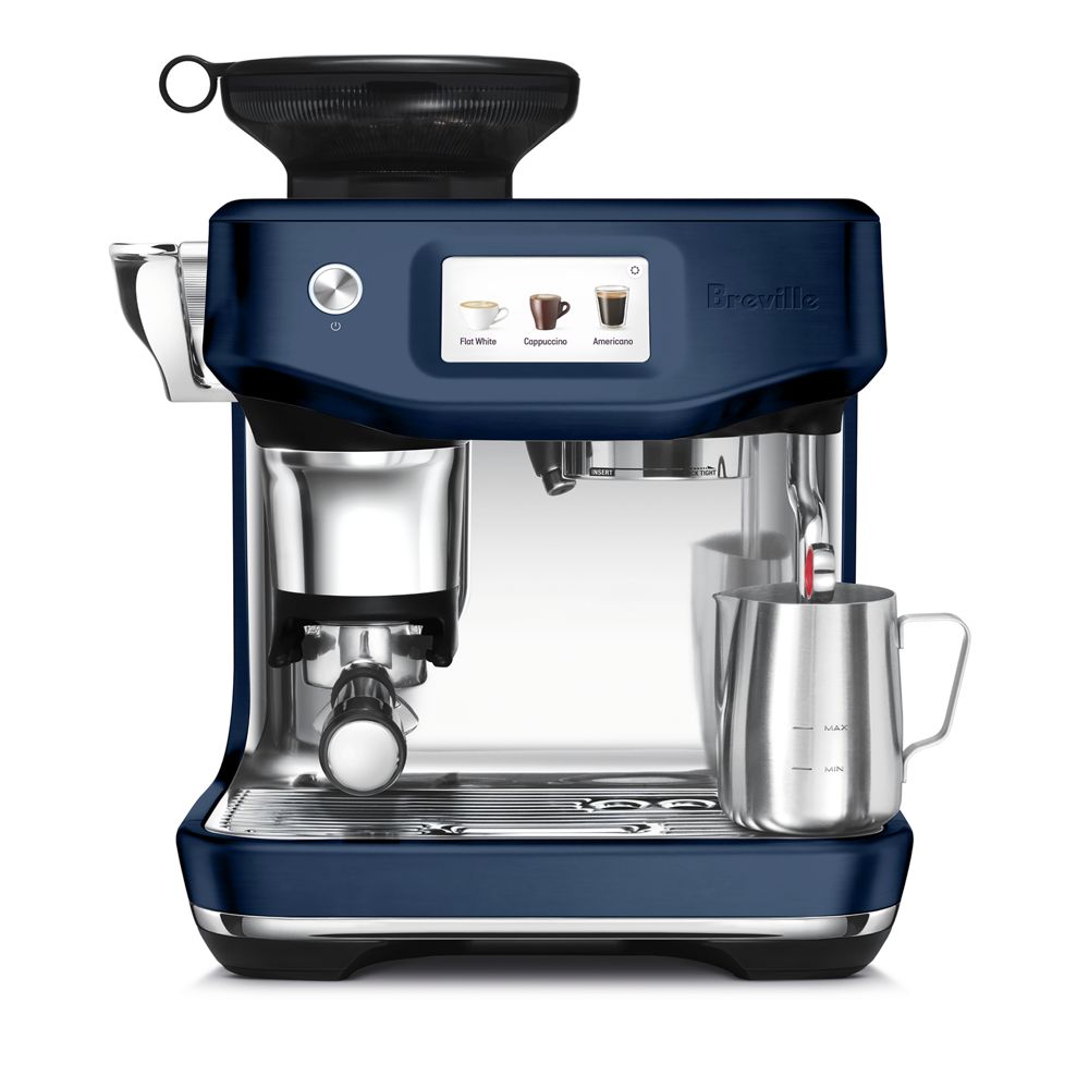 Breville Barista Touch Impress Espresso Machine in Damson Blue
