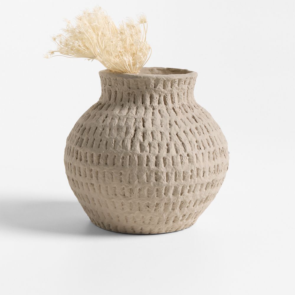 Oaxaca Cotton Mache Vases