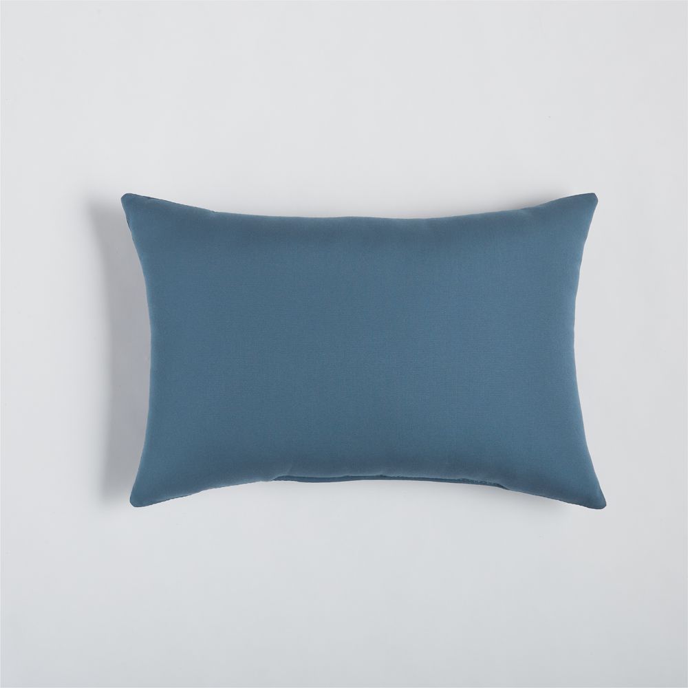 Sunbrella 20"x13" Sapphire Outdoor Lumbar Pillow