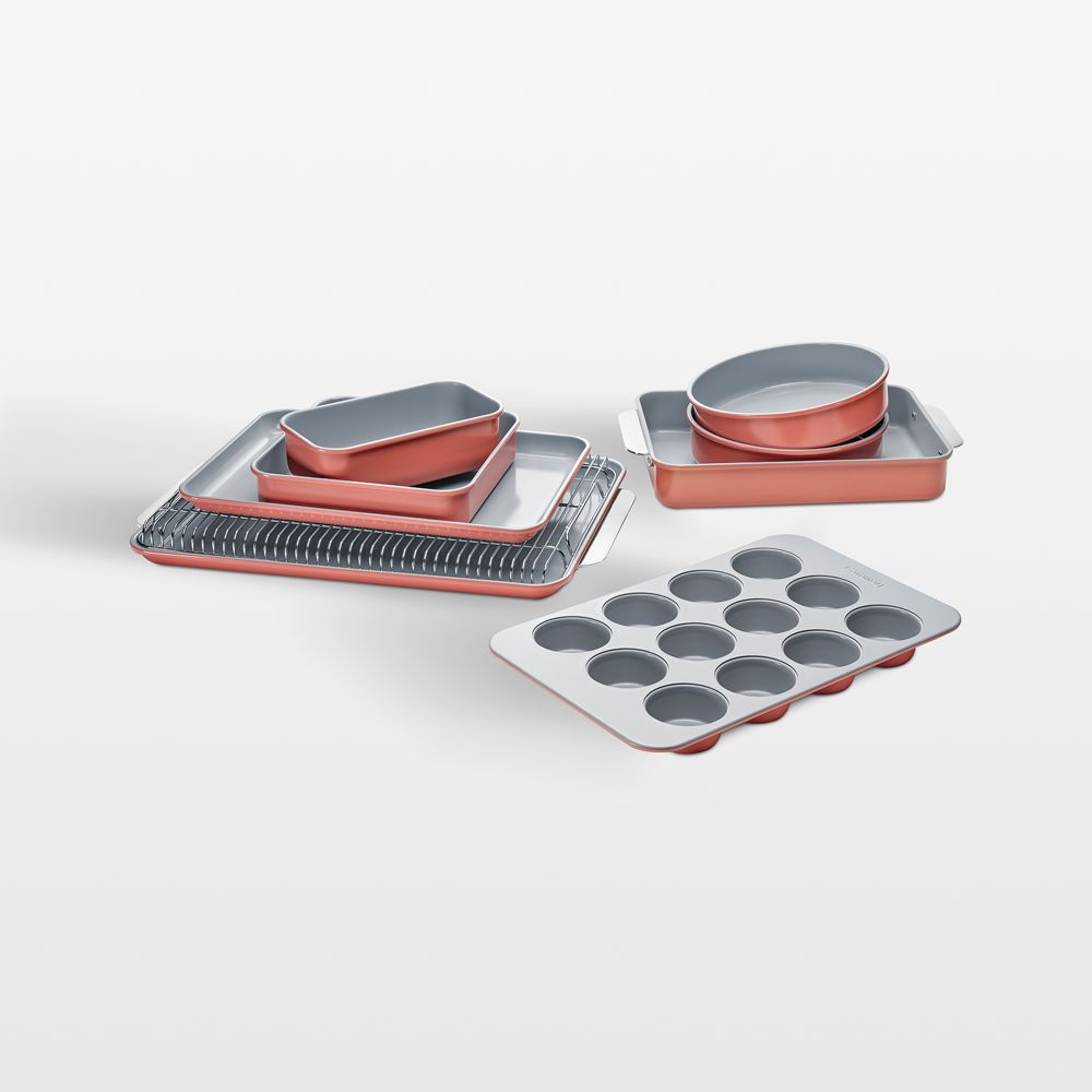 Caraway Perracotta Non-Toxic Ceramic Nonstick 11-Piece Mega Bakeware Set