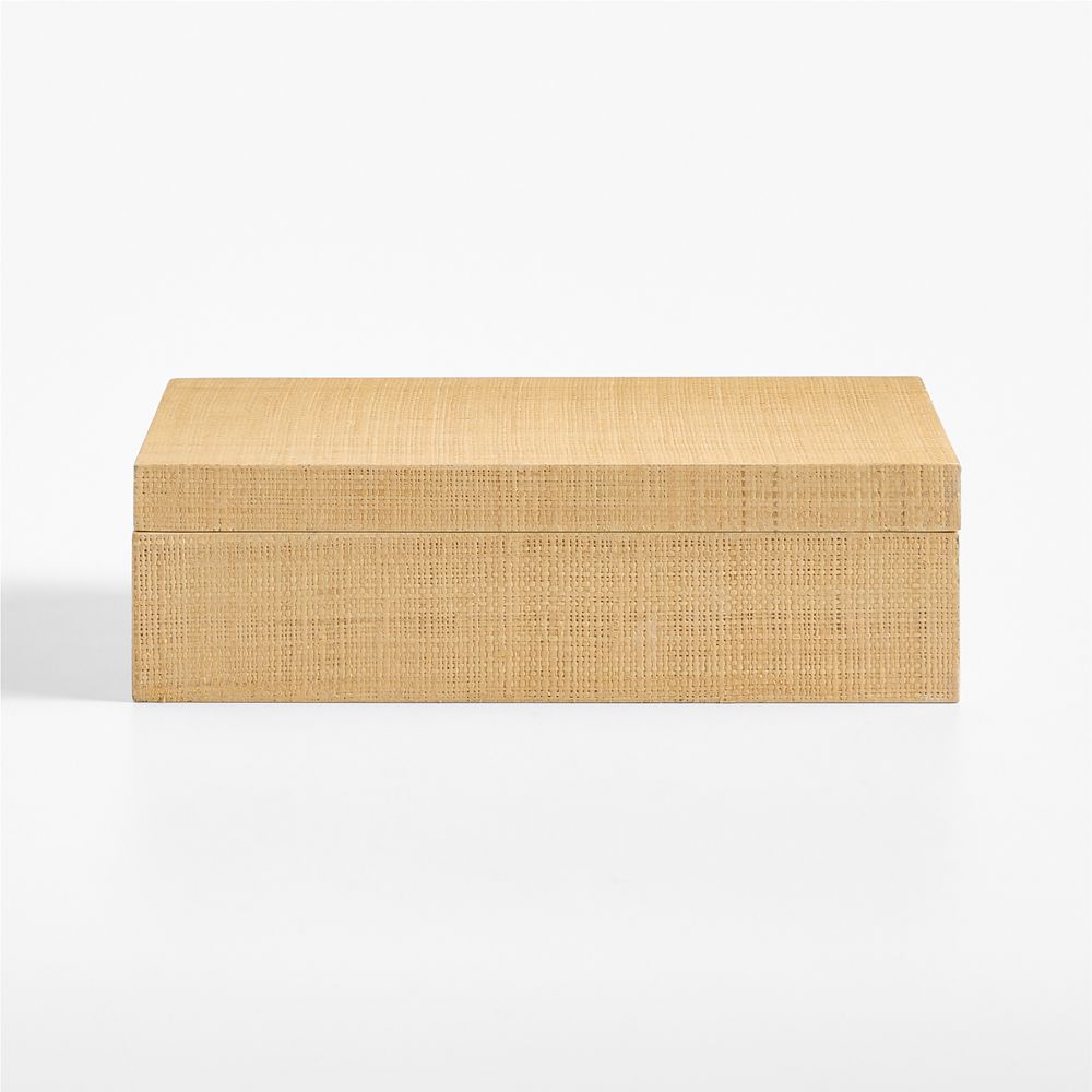 Palmer Raffia Decorative Storage Box