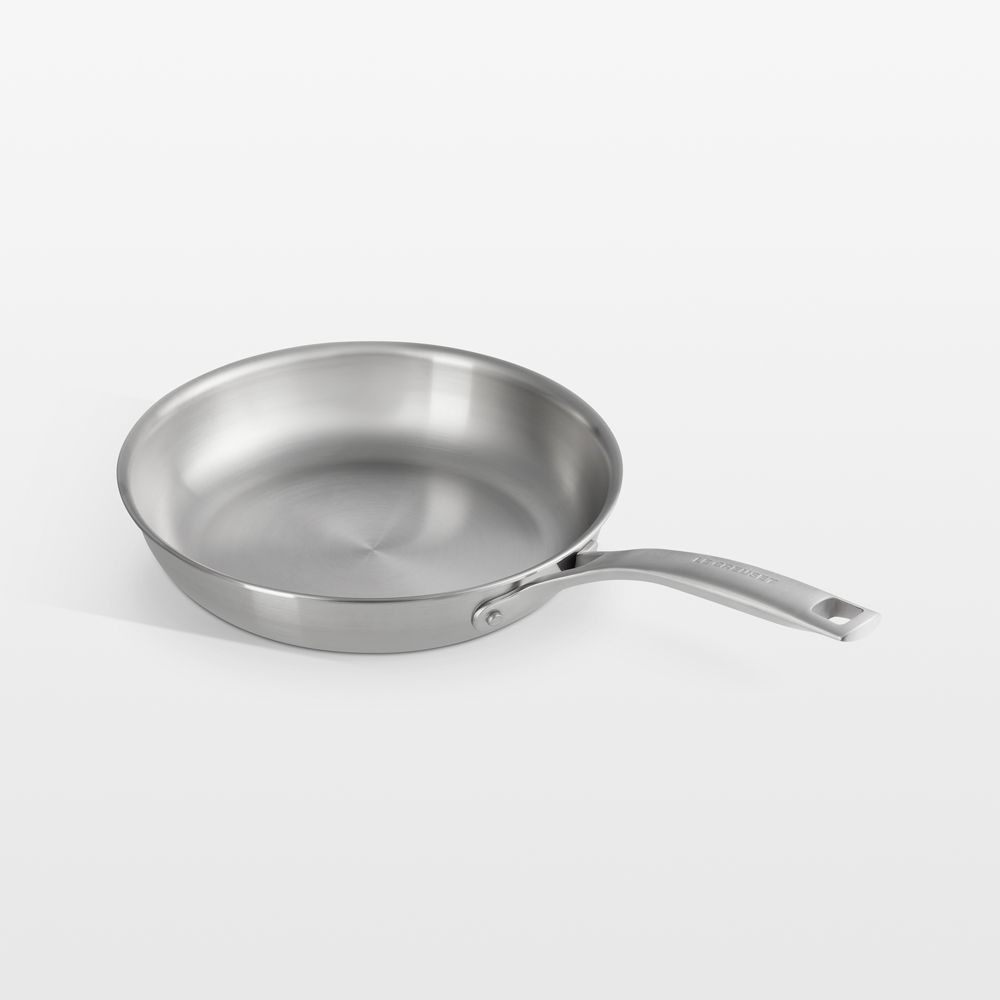 Le Creuset Essential Stainless Steel Shallow 9.5" Round Fry Pan