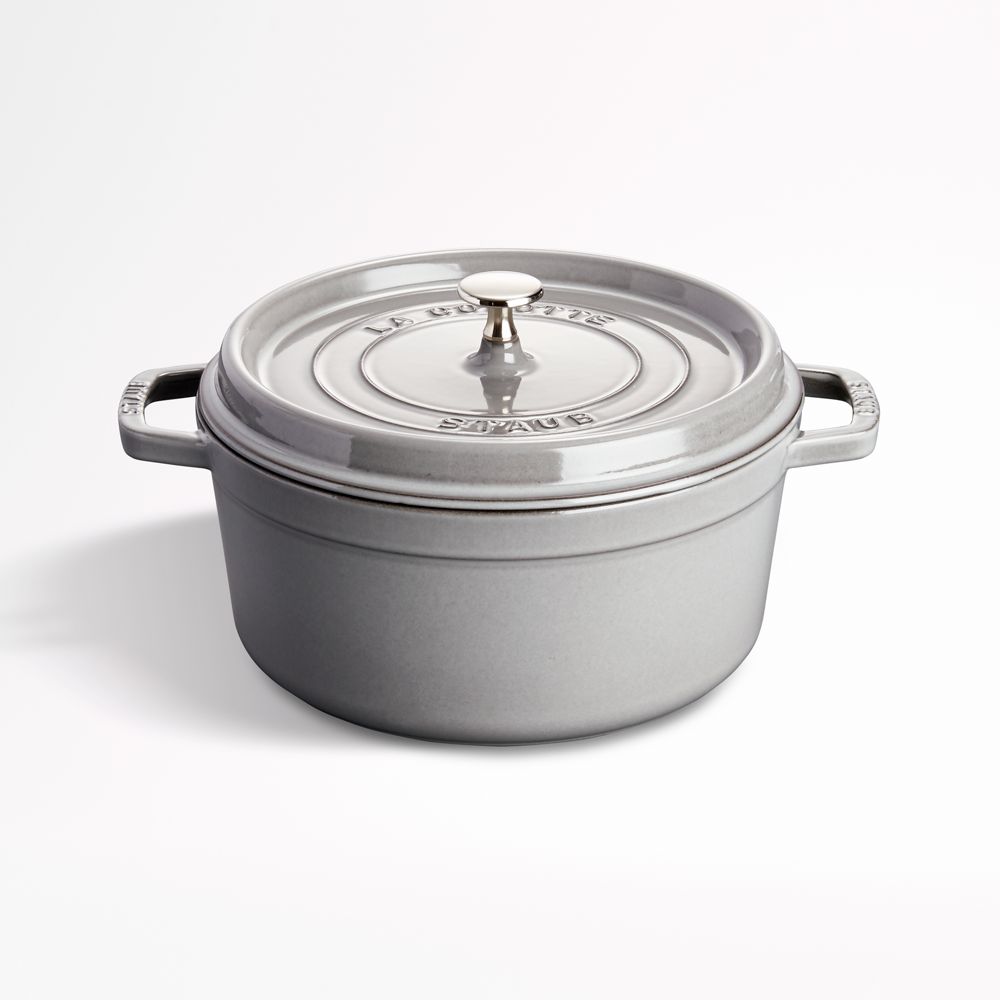 Staub 5.5-Qt Graphite Grey Cocotte