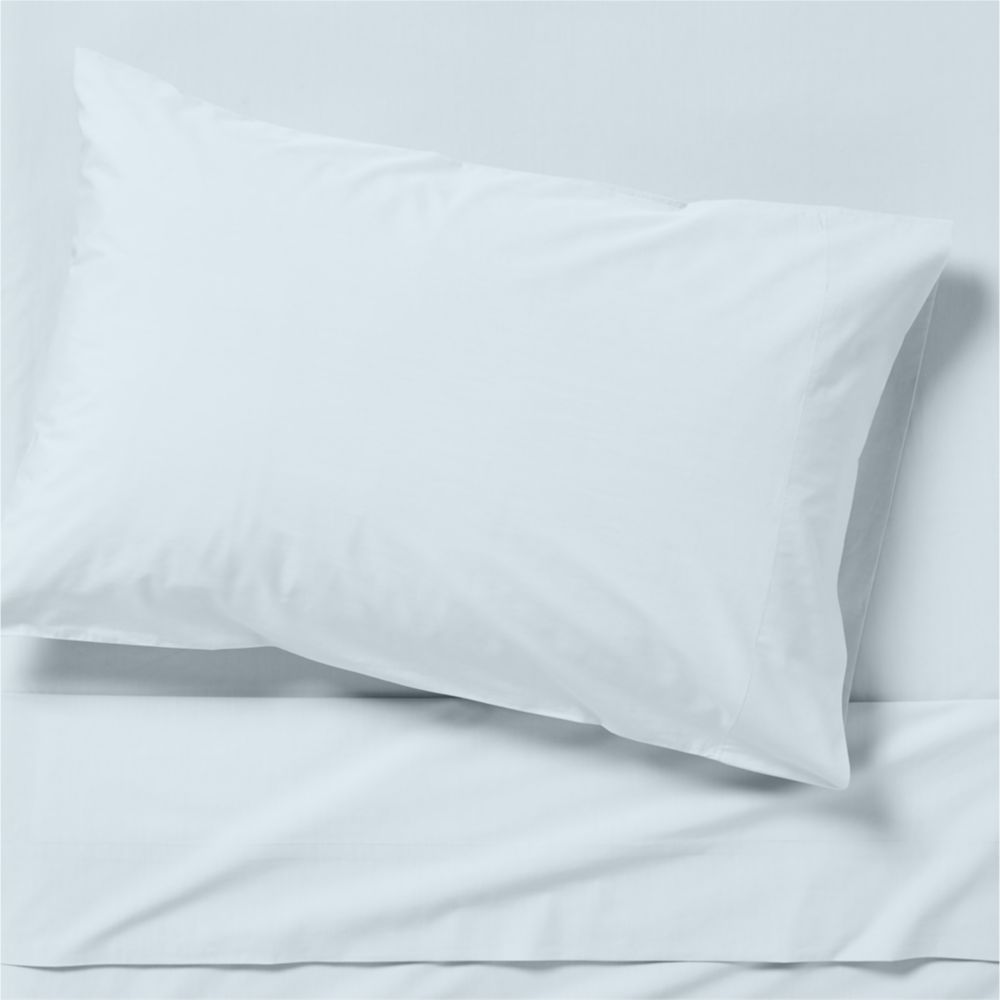 Cozy Cloud Sky Blue Organic Cotton Kids Sheet Set