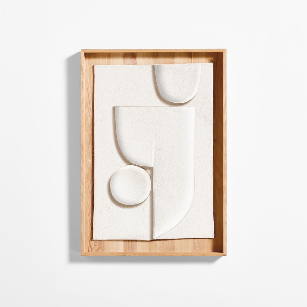 "Lain I" Paper Mache Wall Art