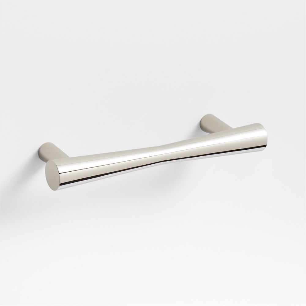 Tapered Polished Chrome Cabinet Drawer Bar Pulls