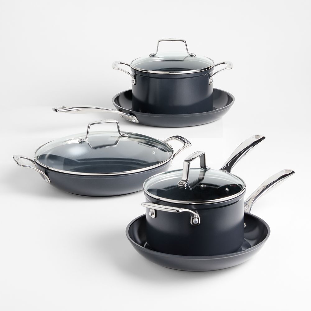 Le Creuset Essential Ceramic Nonstick 8-Piece Cookware Set