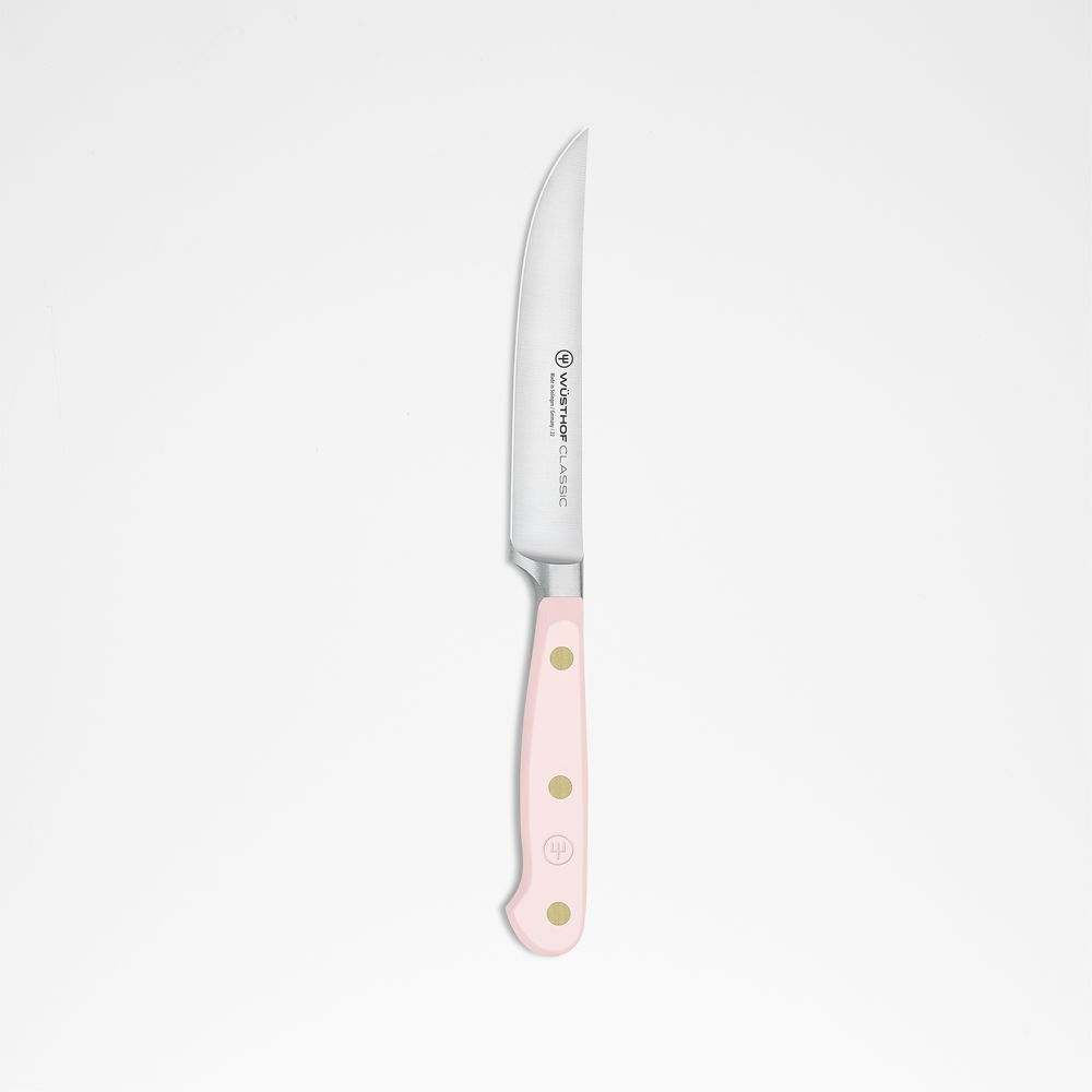 Wusthof Classic Color Pink Himalayan Salt 4.5" Steak Knife