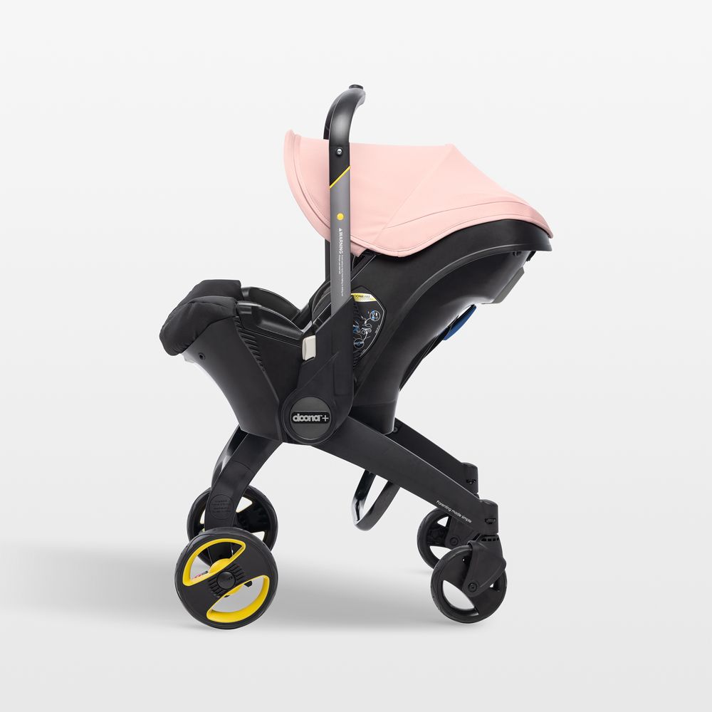 Doona Blush Pink Compact Infant Car Seat & Stroller with Base