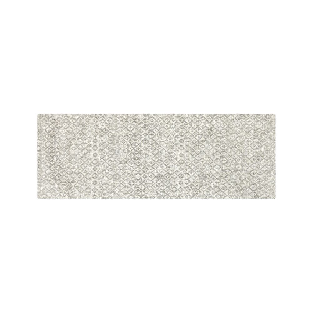 Chilewich Mosaic Grey Woven Floormat Runner