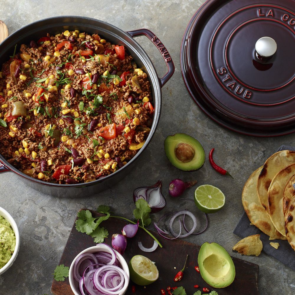 Alternative view of Staub 7-Qt Grenadine Round Cocotte