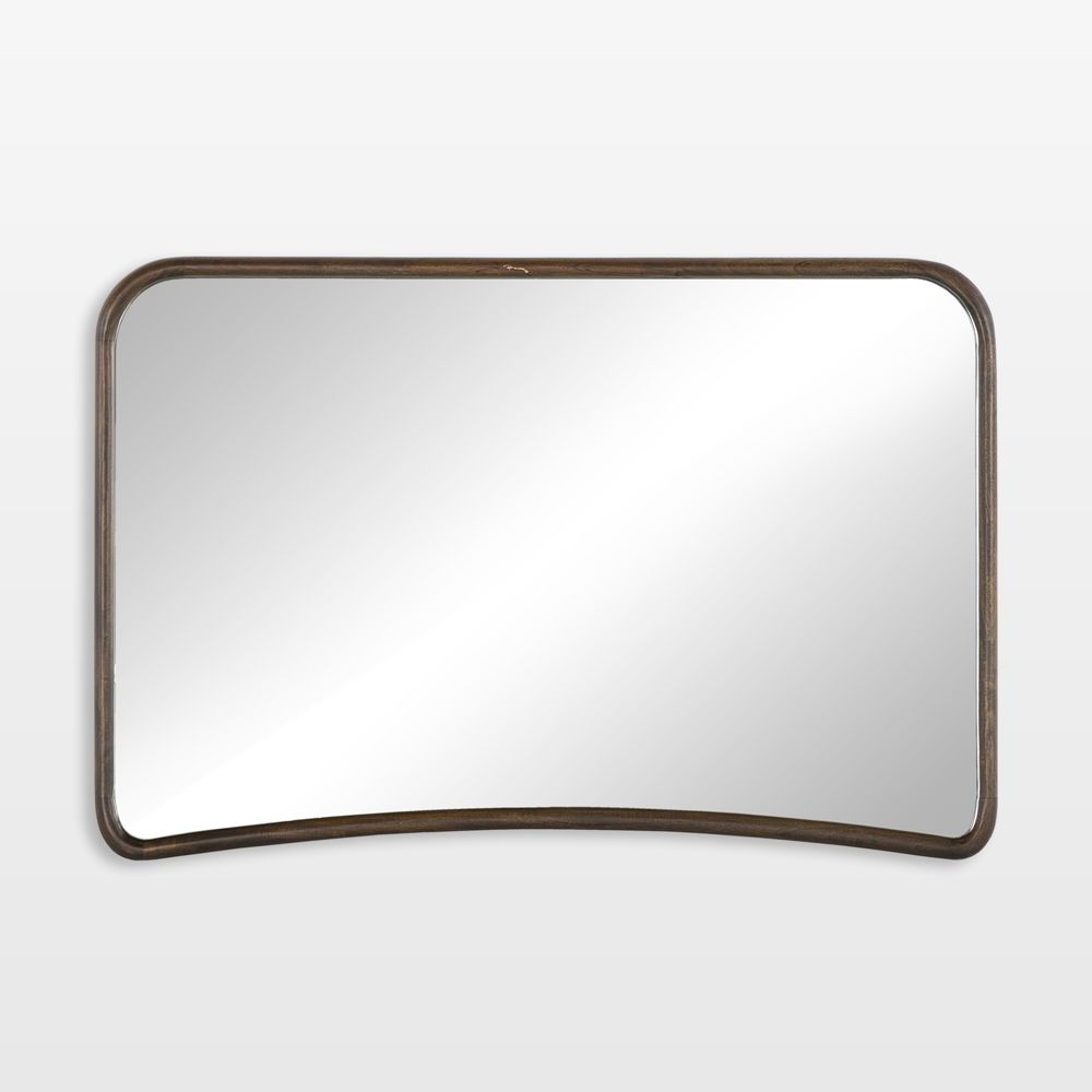 Elisabeth Wood Mantel Mirror 48" x 32"