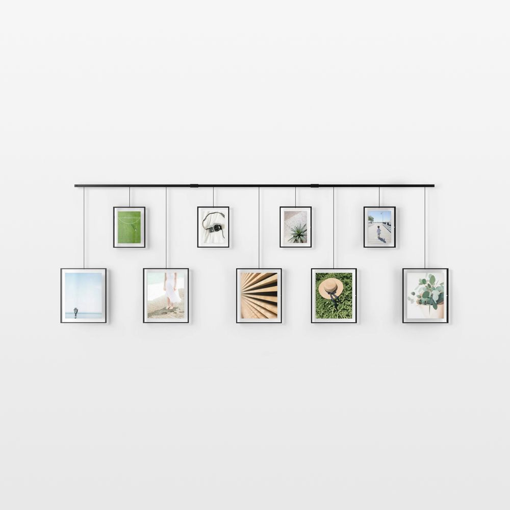 Umbra Exhibit Black 9-Piece Gallery Wall Frame Set