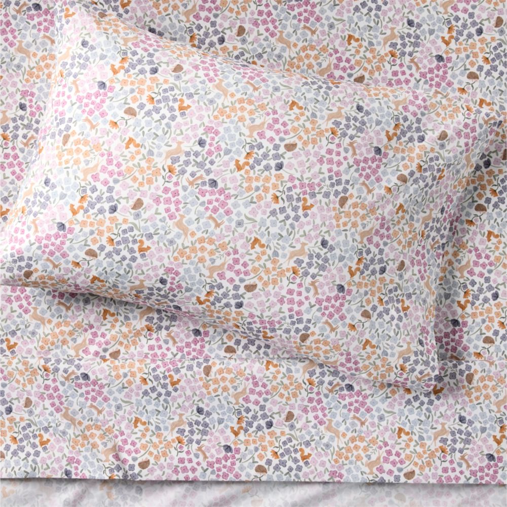 Stay Cool Wonderland Prairie Organic Cotton Kids Sheet Set