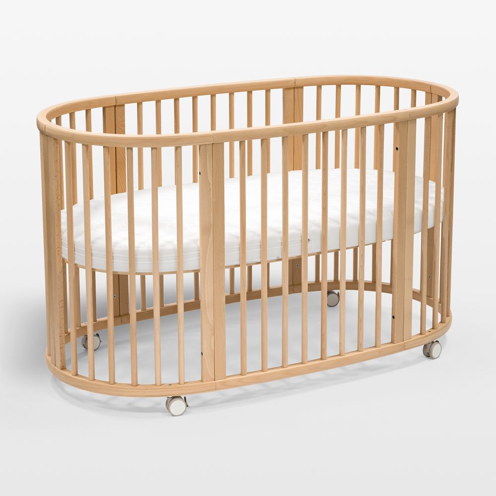 Stokke Sleepi Natural Wood Convertible Baby Bed