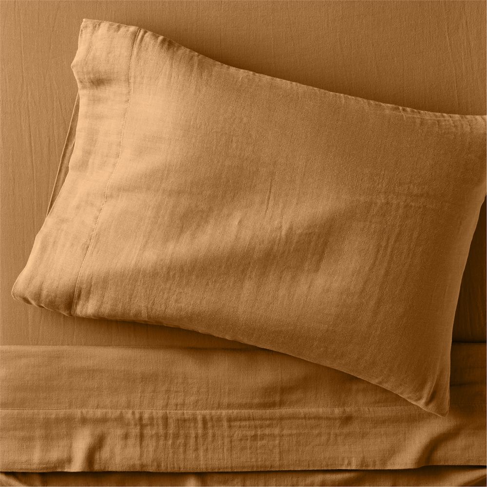 Supersoft Brulee Brown Gauze Organic Cotton Kids Sheet Set