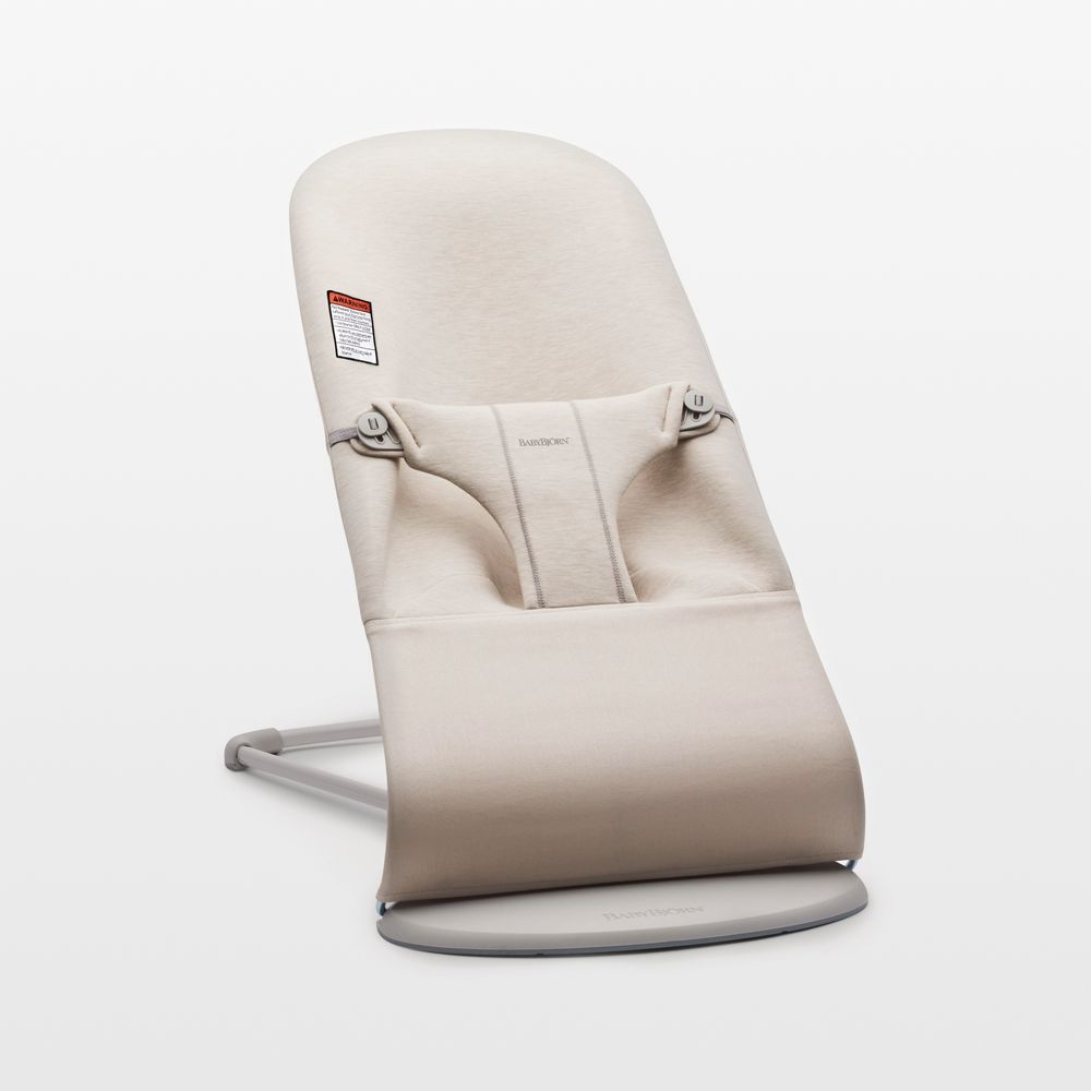 BABYBJÖRN Bouncer Bliss 3D Light Beige Jersey Baby Bouncer Chair