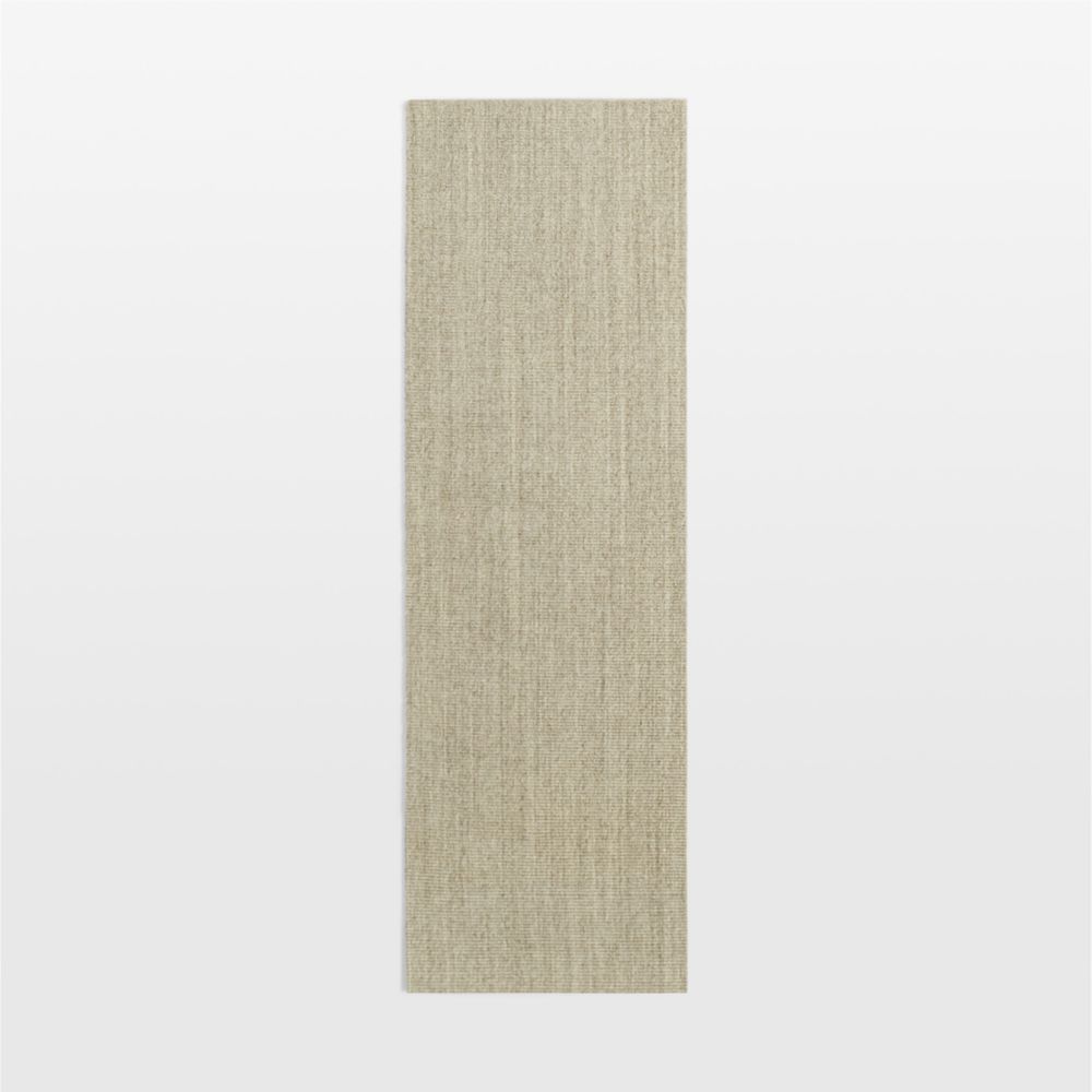 Sisal Linen Beige Runner Rug 2'10"x9'