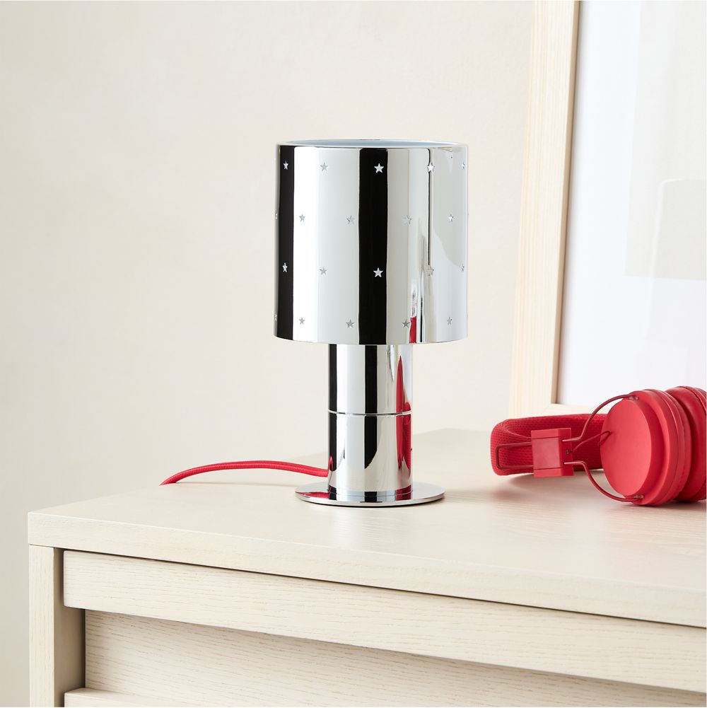 Converse All Star Chrome Tablelamp