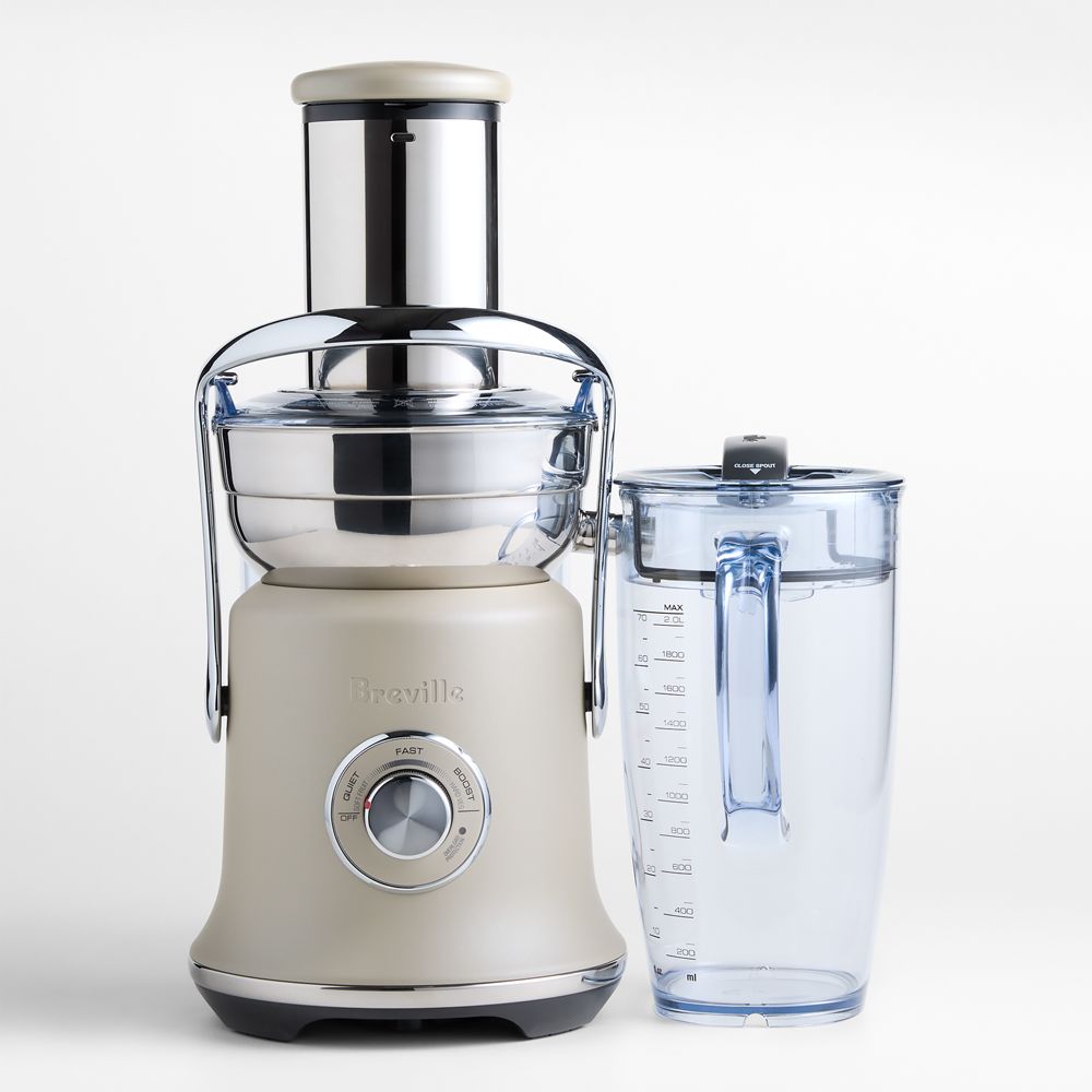 Breville Juice Fountain Cold XL Cold Press Juicer in Almond Nougat