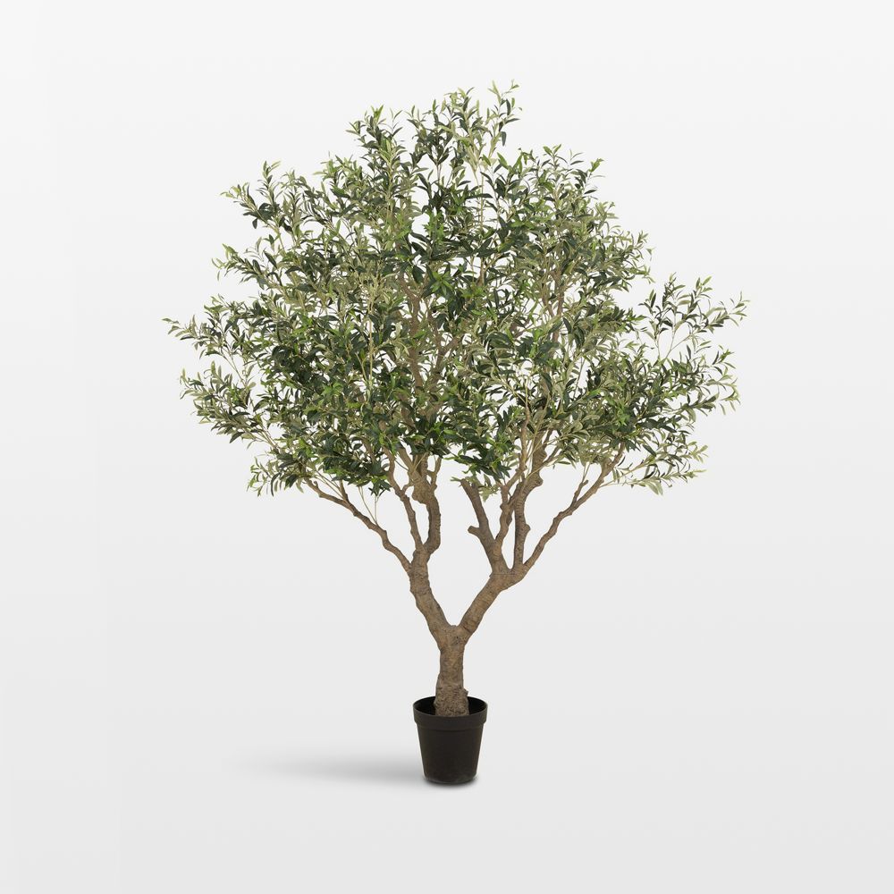 Faux Wide Olive Tree 8'