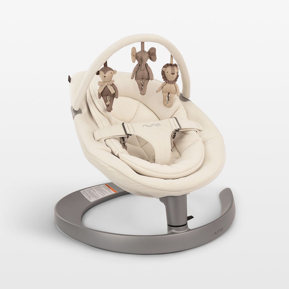 Nuna LEAF Grow Cloud Light Cream Baby Activity Chair