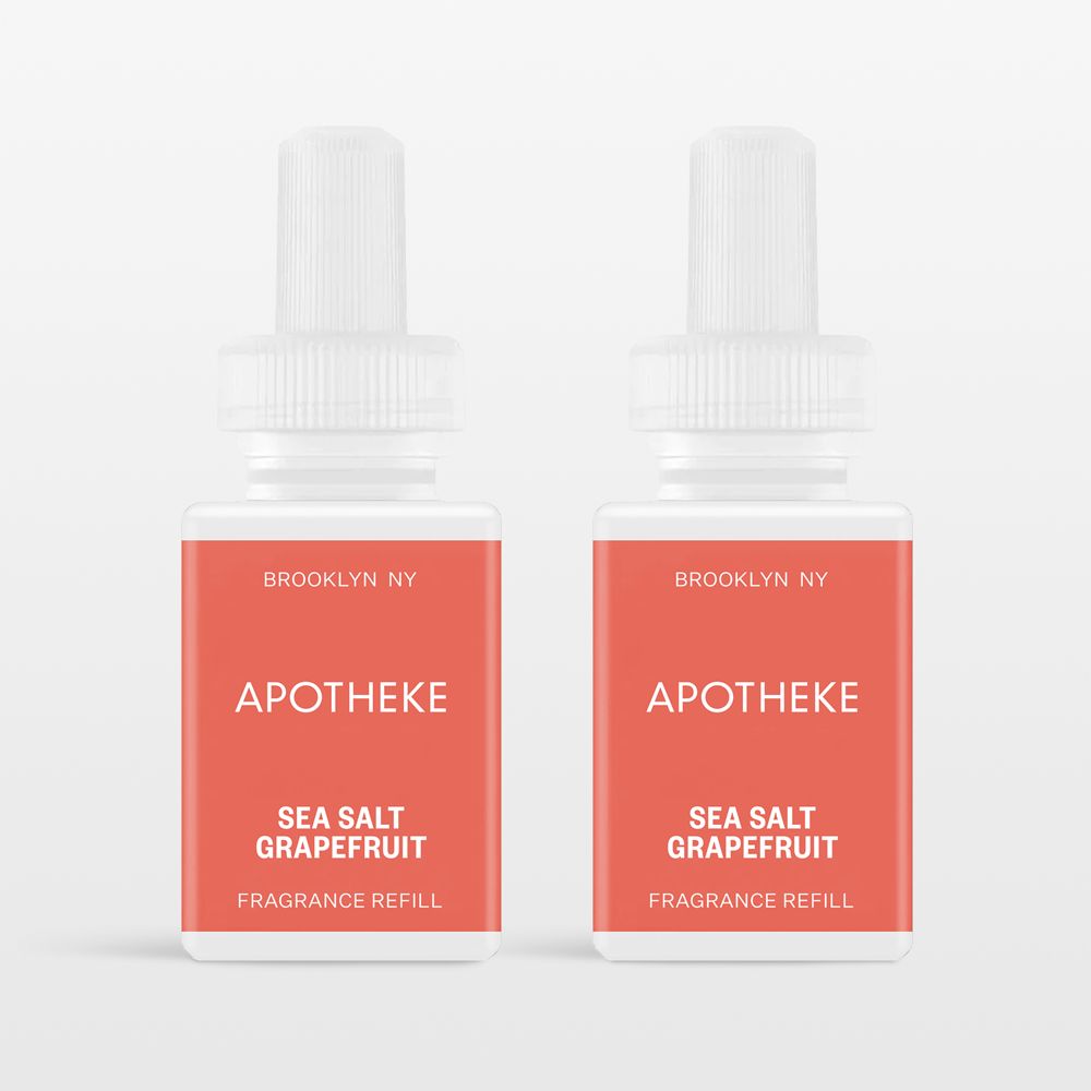 Apotheke Sea Salt Grapefruit Pura Refill, Set of 2
