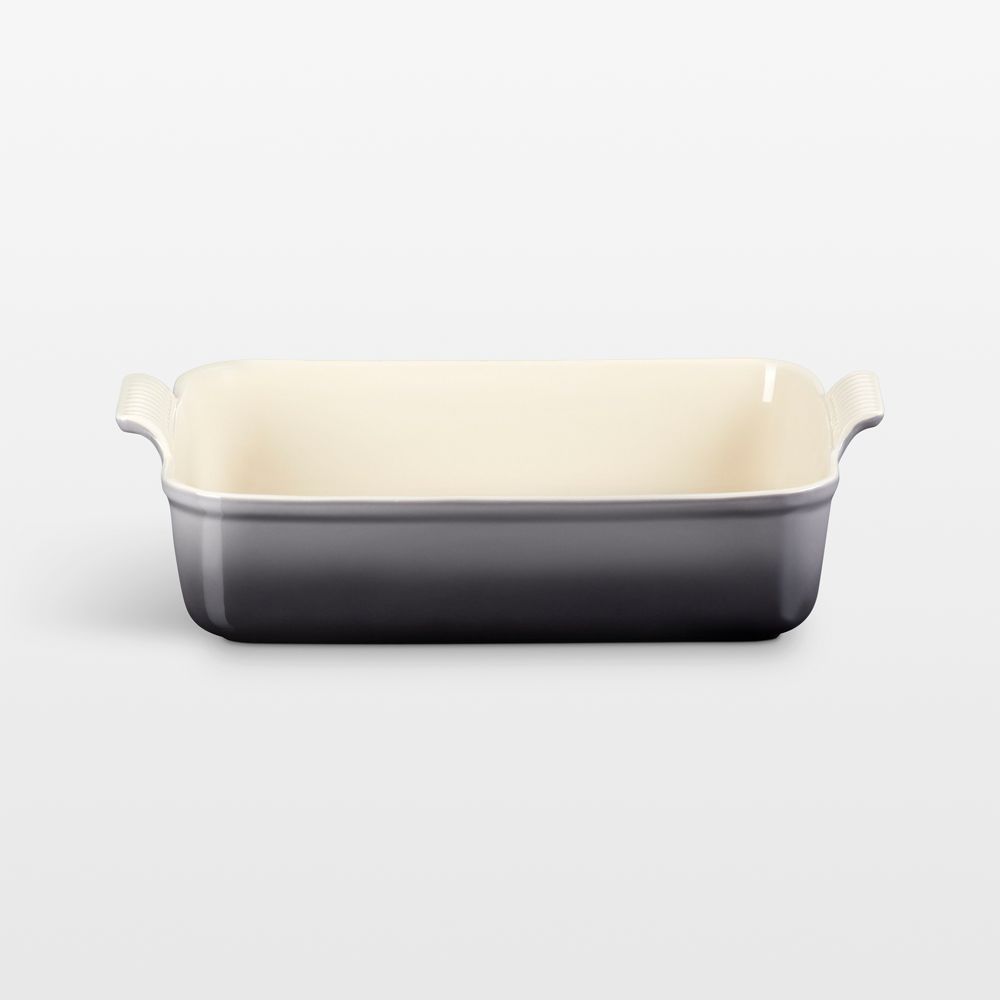 Le Creuset Heritage 6.75-Qt. Oyster Deep Rectangular Lasagna Dish