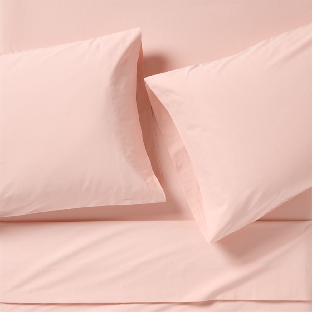 Cozy Cloud Elegant Pink Organic Cotton Kids Sheet Set