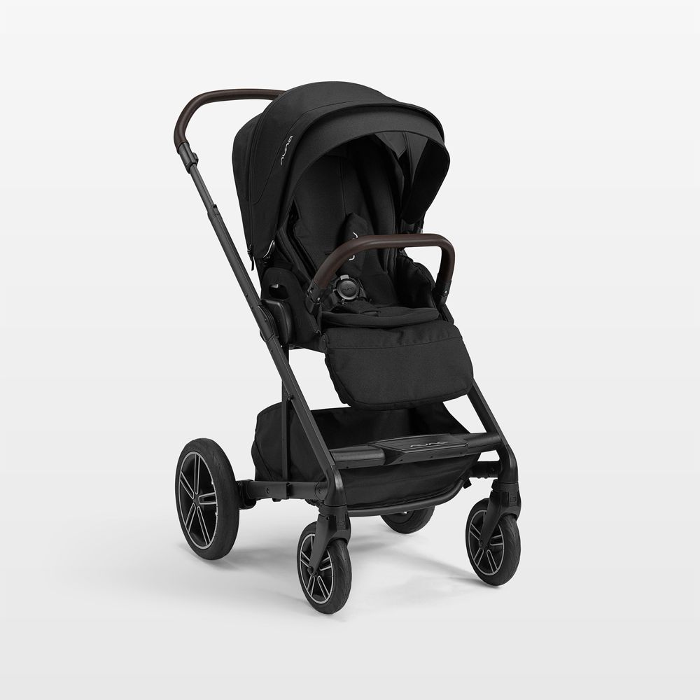 Nuna MIXX next Caviar Compact Foldable Baby Stroller