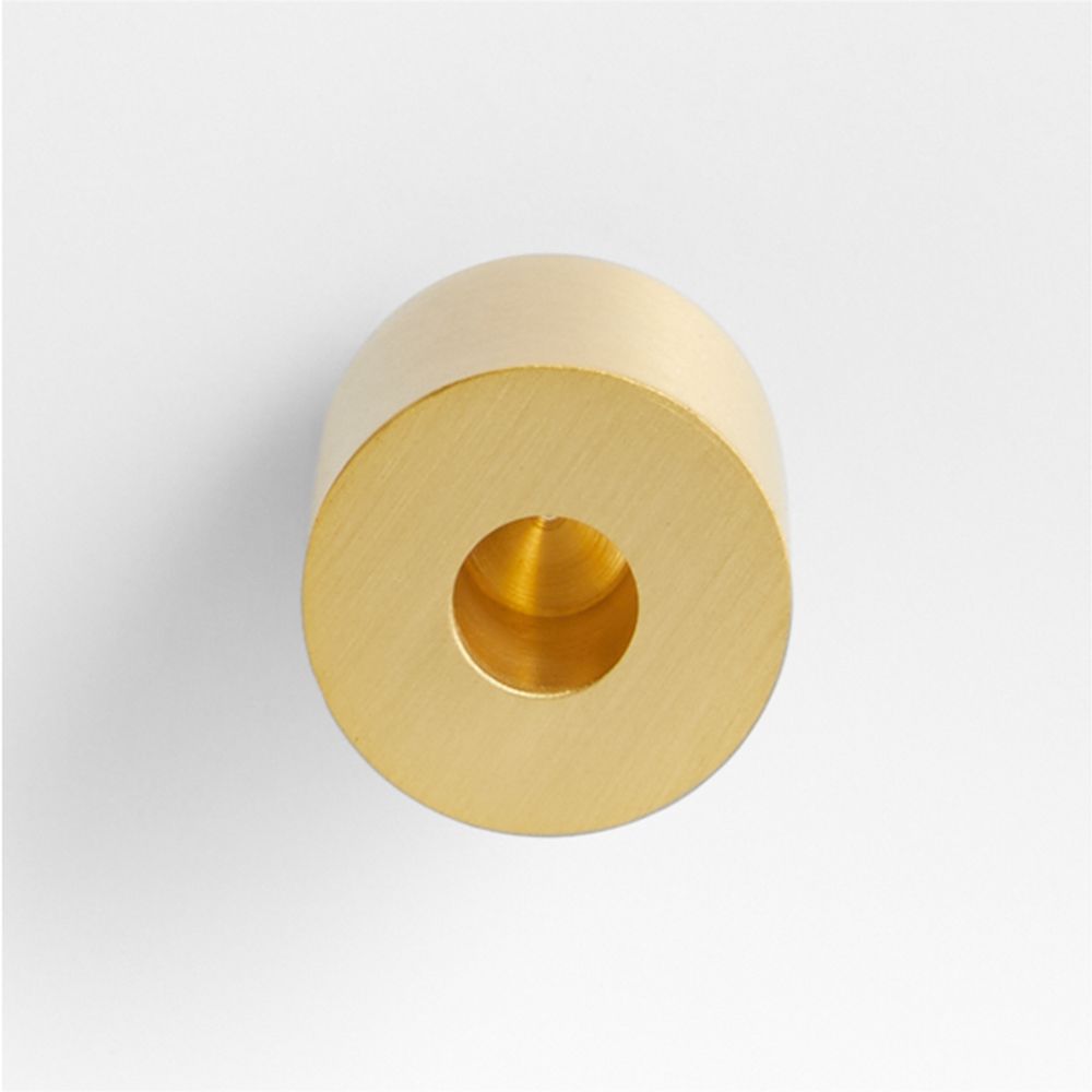 Modern Flat-End Pedestal Cabinet Knobs