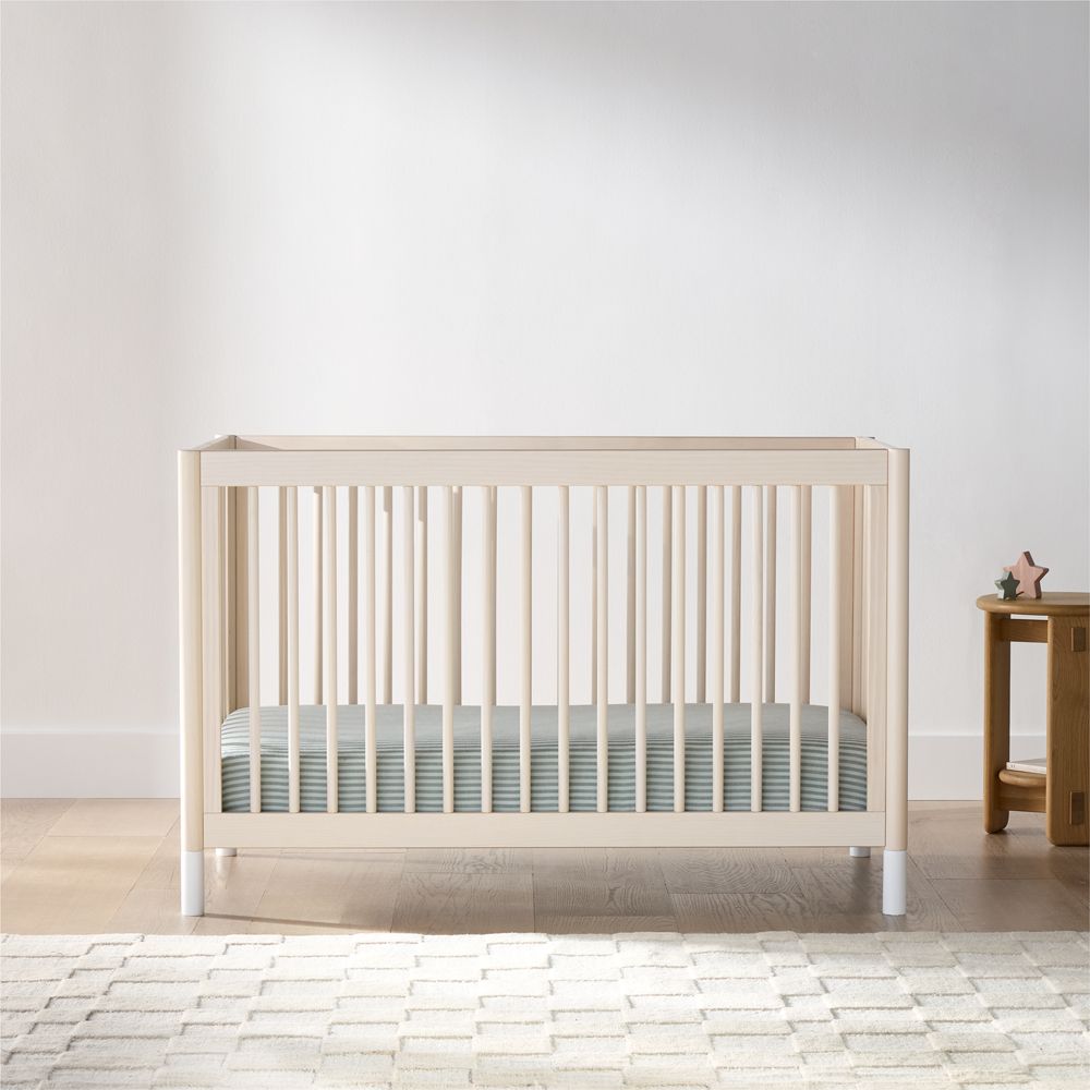 Babyletto Gelato Washed Natural Wood 4-in-1 Convertible Crib
