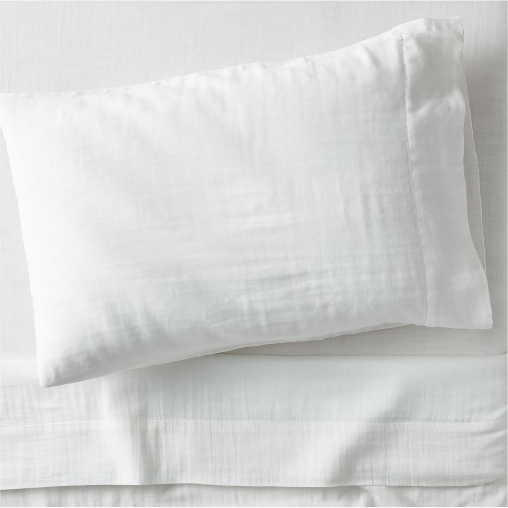 Supersoft Pampas Ivory Gauze Organic Cotton Kids Sheet Set