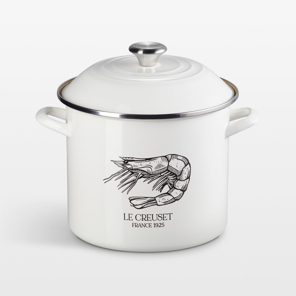 Le Creuset 10-Qt. Enameled Steel Shrimp Stock Pot