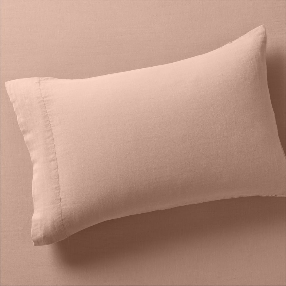 Supersoft Violet Rose Organic Cotton Gauze Kids Pillow Case