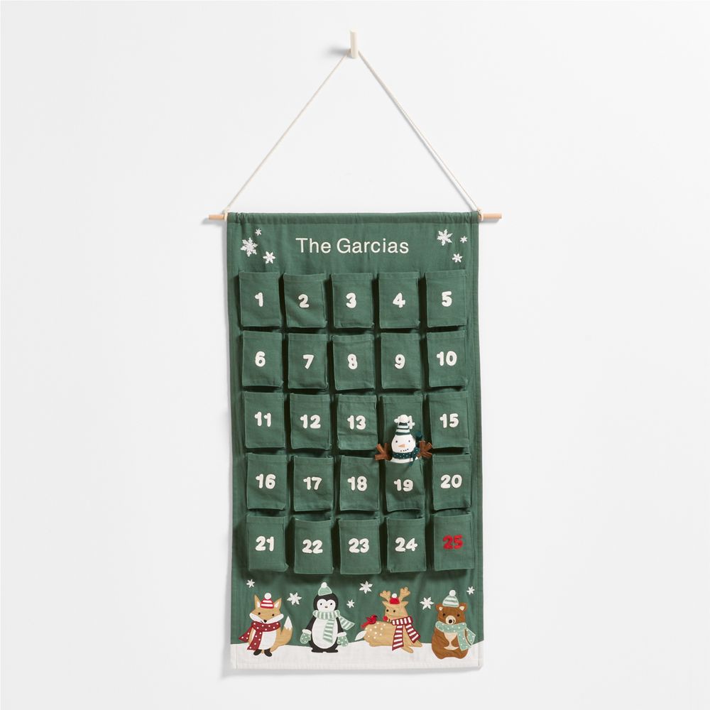 Animal Kids Christmas Advent Calendar by Joan Anderson