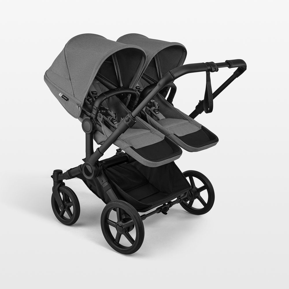 Bugaboo Donkey 6 Baby Stroller Moon Grey Sibling Seat