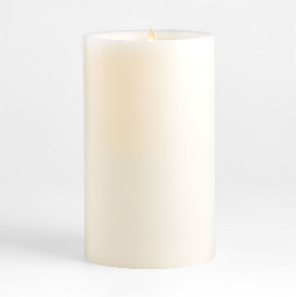 Warm White Flicker Flameless Wax Candles