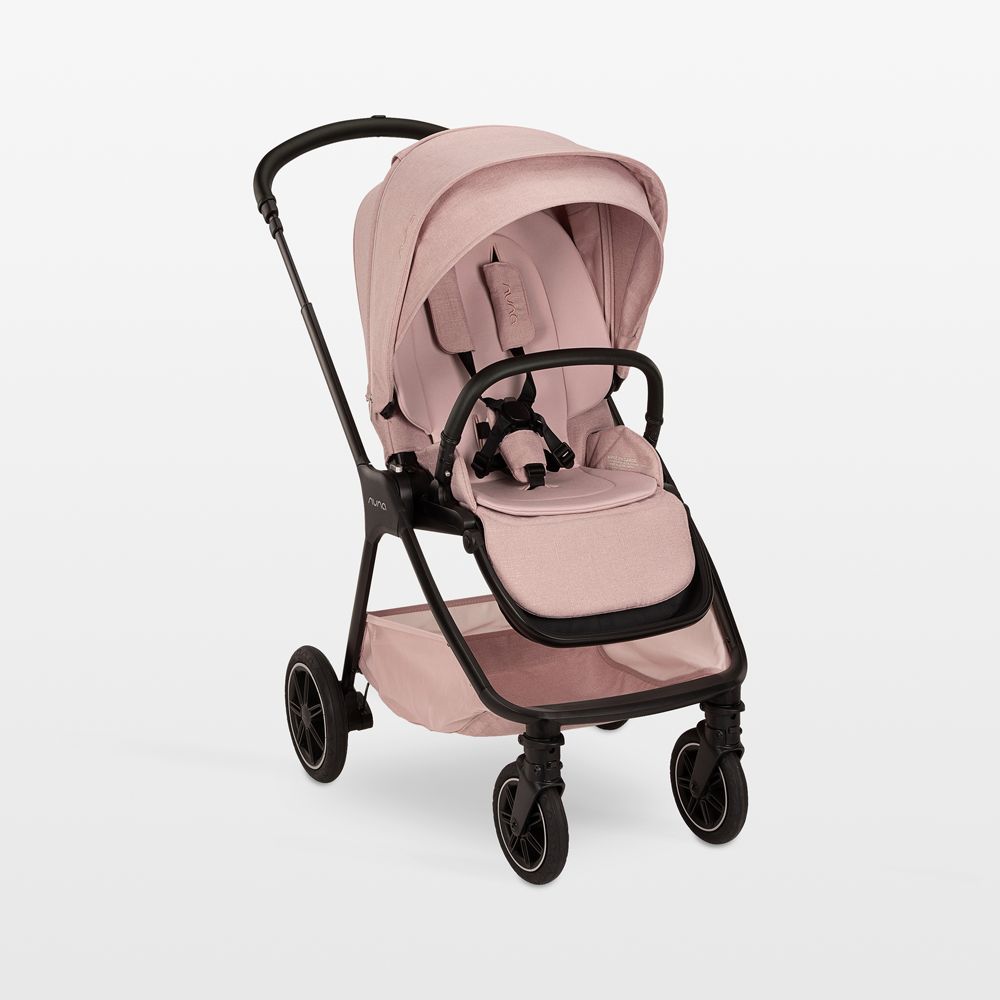 Nuna TRIV next Thistle Pink Compact Foldable Baby Stroller