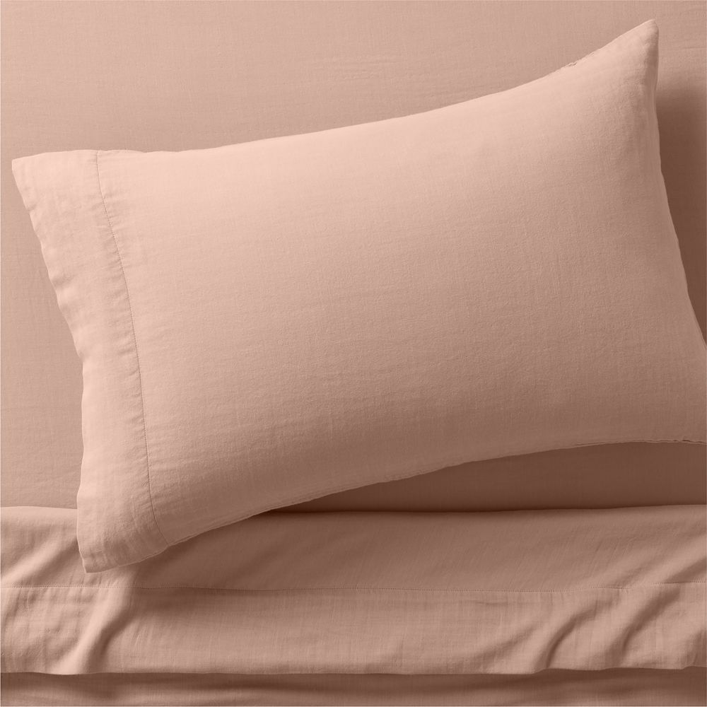 Supersoft Violet Rose Organic Cotton Gauze Kids Sheet Set