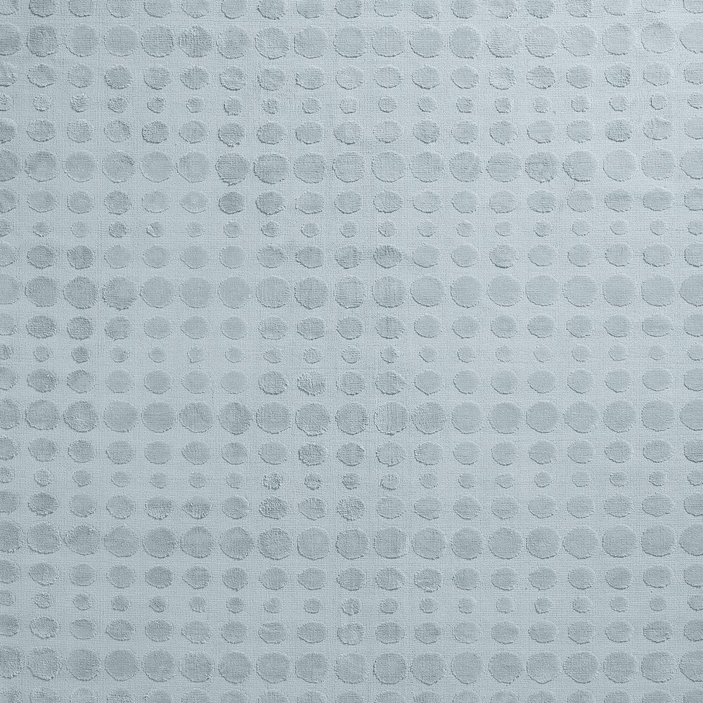 Geo Dotty Sky Blue Performance Kids Area Rug Swatch