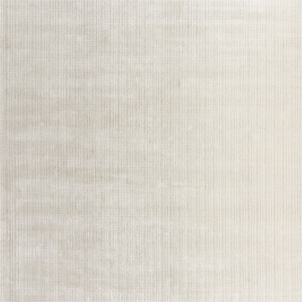 Solid Grid Ivory Kids Performance 12"x18" Rug Swatch