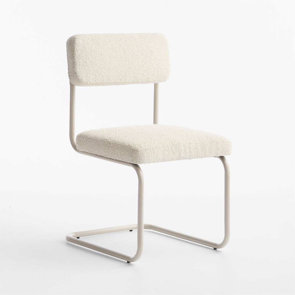 Marcel Cream Boucle Kids Desk Chair