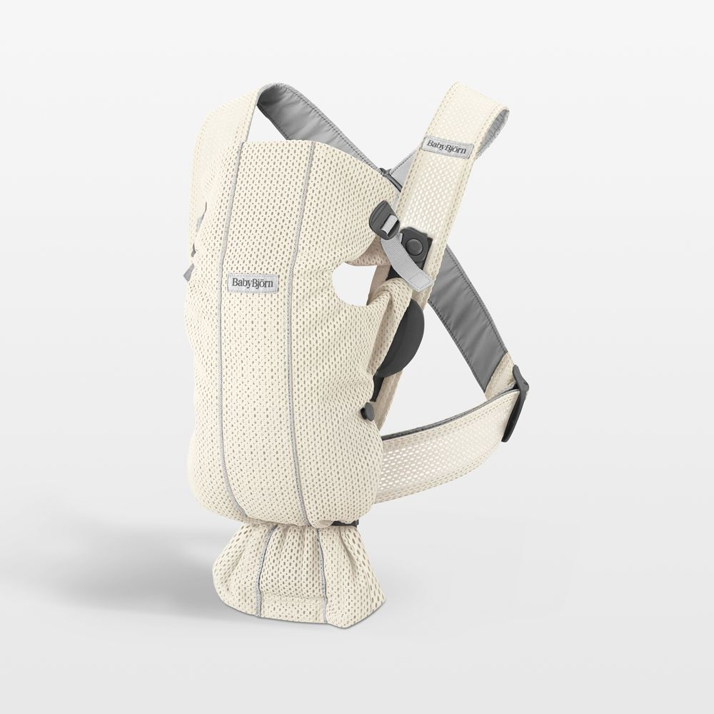BABYBJÖRN Cream 3D Mesh Mini Baby Carrier