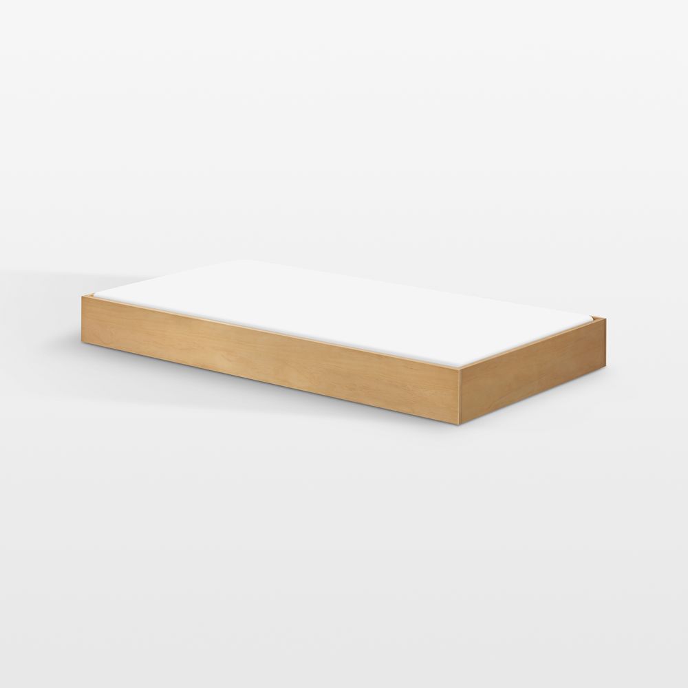 Babyletto Bondi Honey Wood Twin Kids Trundle Bed