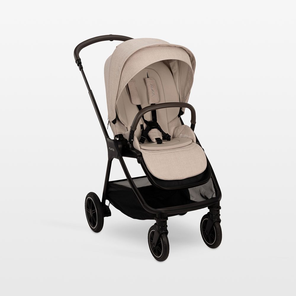 Nuna TRIV next Biscotti Brown Compact Foldable Baby Stroller