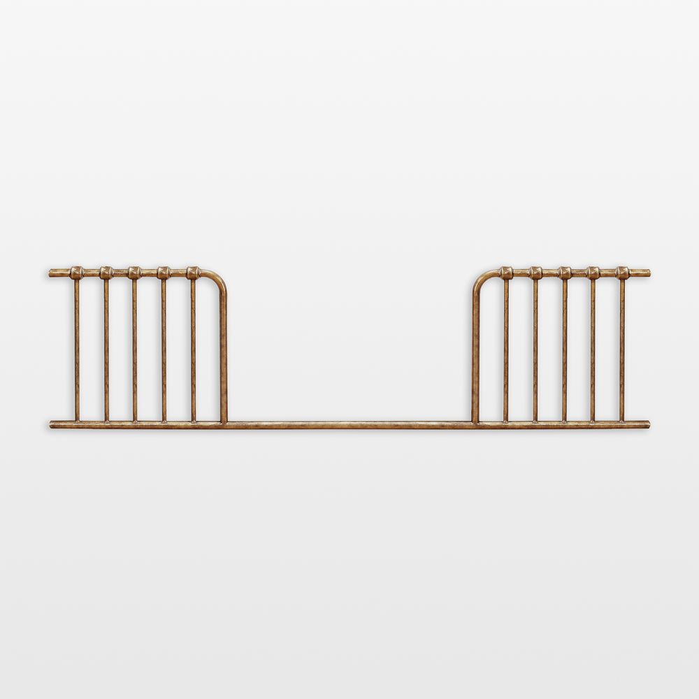 Namesake Abigail-Winston Vintage Gold Iron Toddler Bed Rail