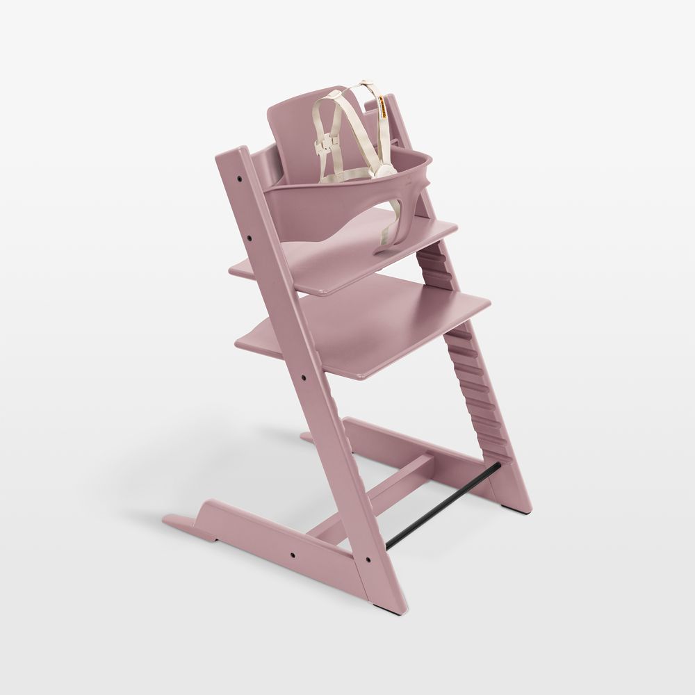 Stokke Tripp Trapp Heather Mauve Purple Wood Baby High Chair