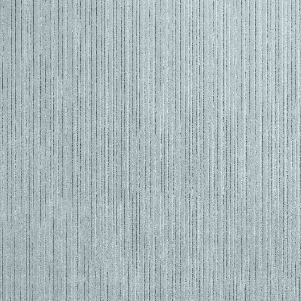 Paloma Textured Stripe Mist Blue Wool Kids Area Rug Swatch